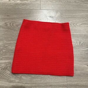 H&M Red Skirt